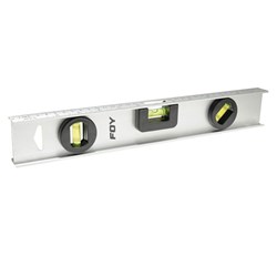 Mostrar detalles de NIVEL DE ALUMINIO 24" FOY Imagen de NIVEL DE ALUMINIO 24" FOY