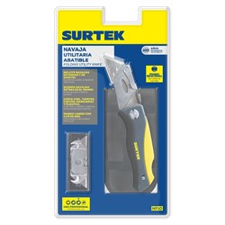 Mostrar detalles de NAVAJA MULTIUSOS ABATIBLE BIMATERIAL Imagen de NAVAJA MULTIUSOS ABATIBLE BIMATERIAL