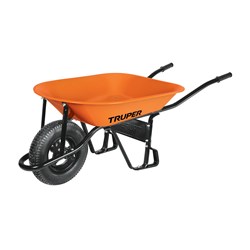 Mostrar detalles de CARRETILLA DE 4.5 PIES CON RIN DE 3 ASPAS NEUMATICA CON BASTIDOR TUBULAR TRUPER Imagen de CARRETILLA DE 4.5 PIES CON RIN DE 3 ASPAS NEUMATICA CON BASTIDOR TUBULAR TRUPER