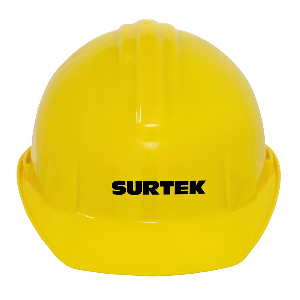 Imagen de CASCO DE SEGURIDAD CON AJUSTE DE MATRACA AMARILLO