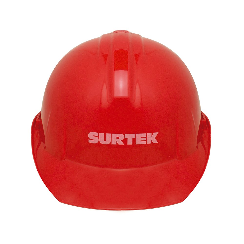 Imagen de CASCO DE SEGURIDAD CON AJUSTE DE INTERVALOS COLOR NARANJA SURTEK