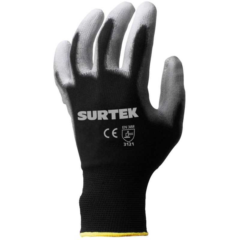 Imagen de GUANTE DE NAILON POLIURETANO TALLA GRANDE SURTEK