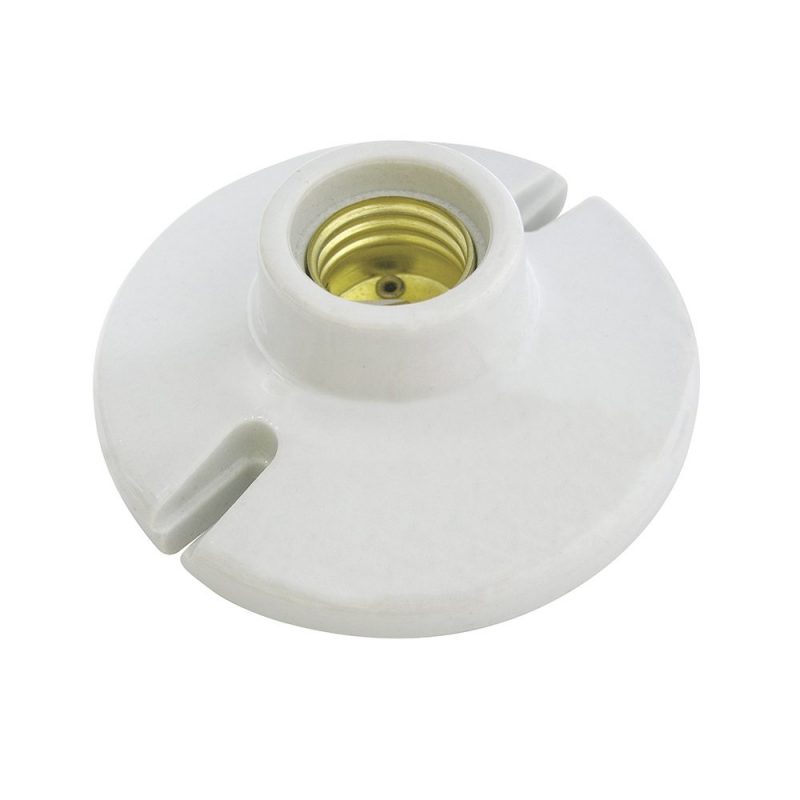 Imagen de PORTALAMPARA REDONDO PORCE TECHO 4"