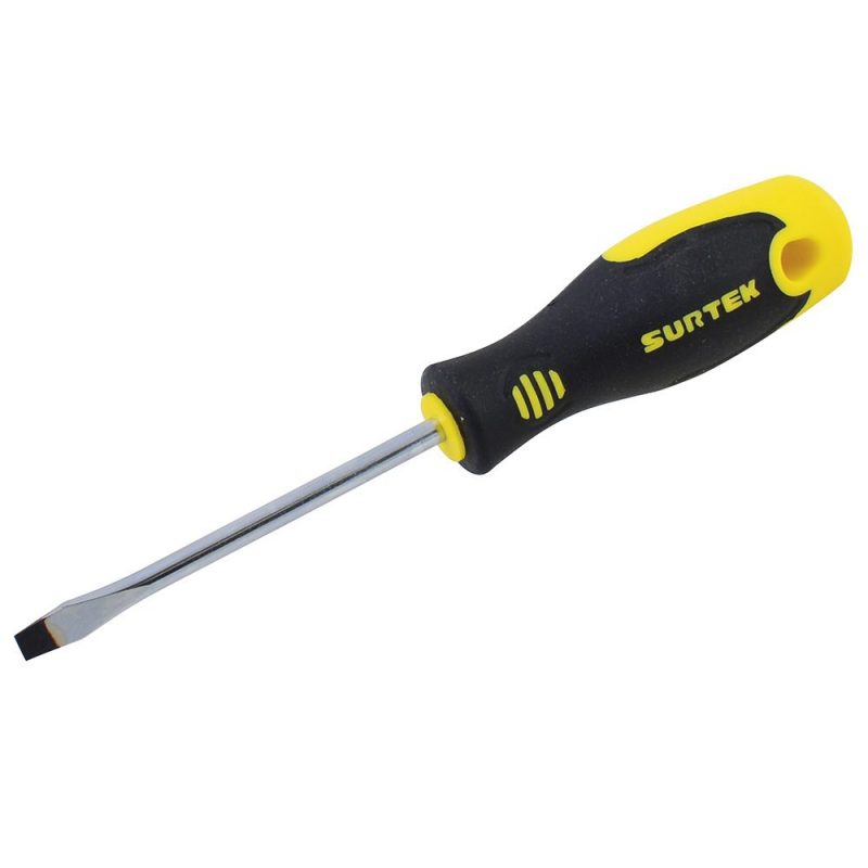 Imagen de DESARMADOR BIMATERIAL PLANA REDON 3/16" X 4"