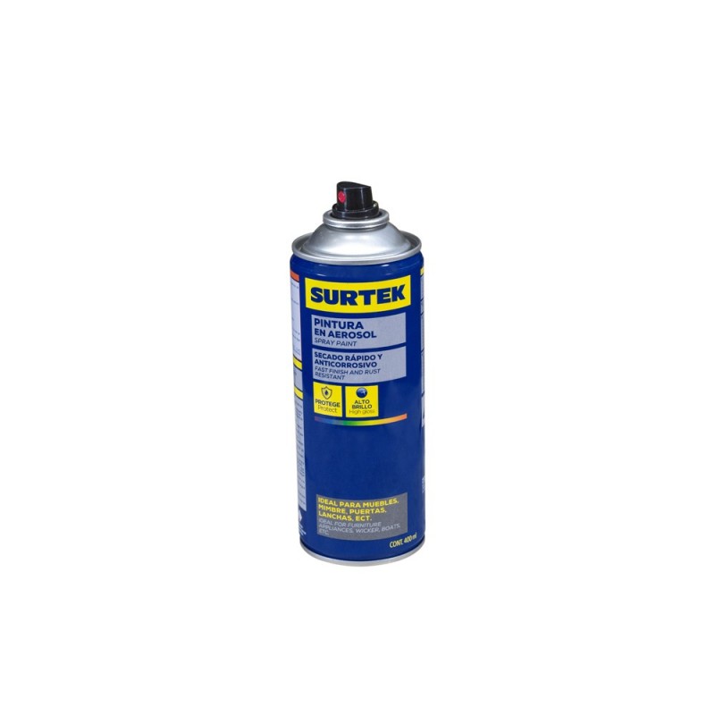 Imagen de PINTURA AEROSOL AMARILLO LIMON 400ML SURTEK