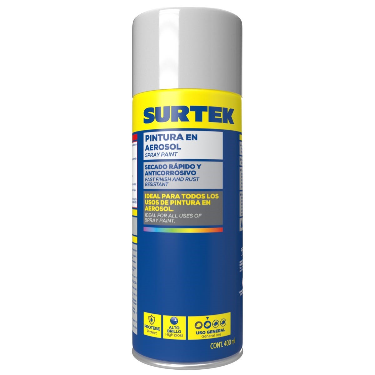 Imagen de PINTURA AEROSOL AZUL ORGANICO 400ML SURTEK