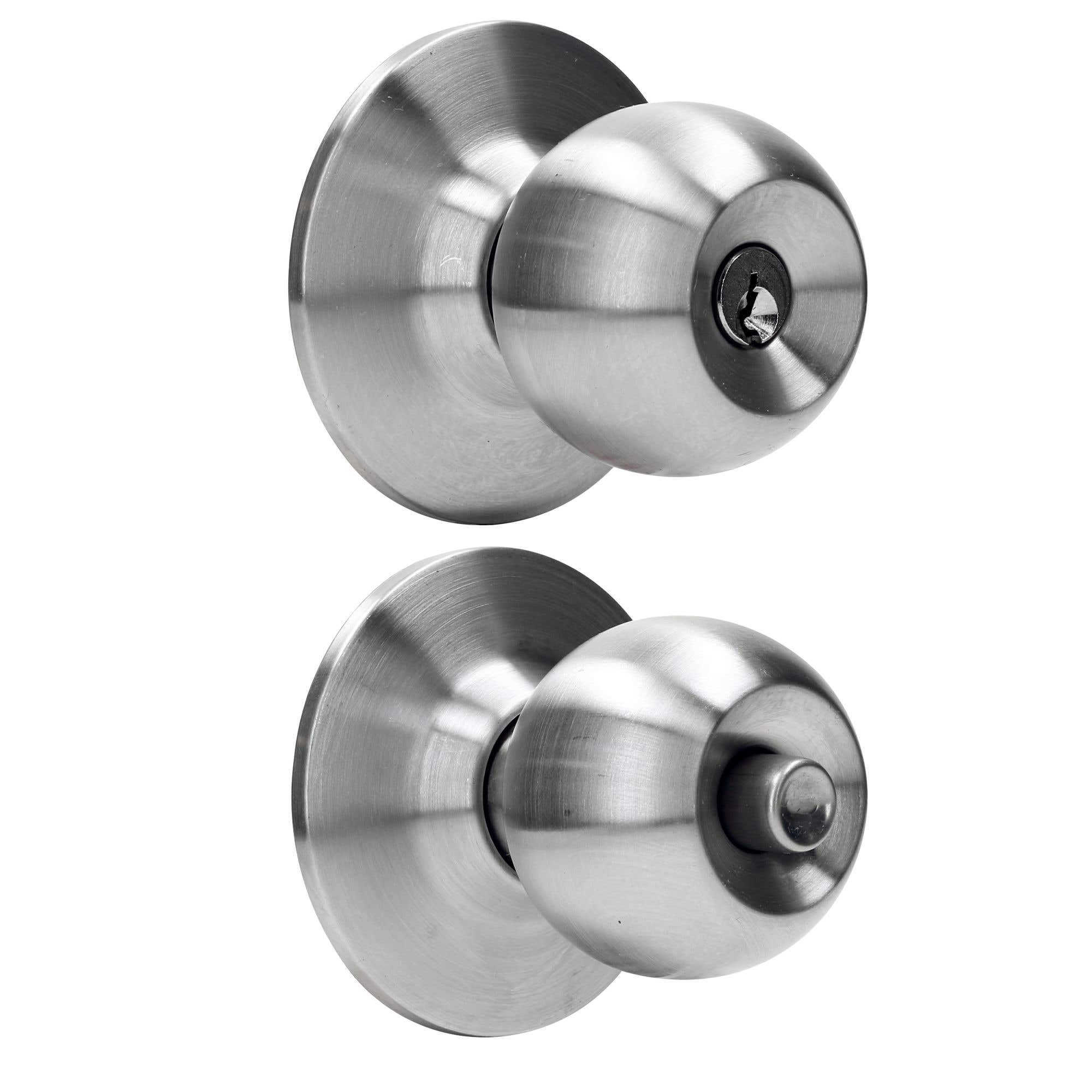 Imagen de POMO BOLA RECAMARA ACERO INOXIDABLE BASICA