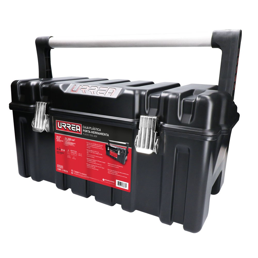 Imagen de CAJA PORTAHERRAMIENTAS PLASTICA 21" CON BROCHES METALICOS