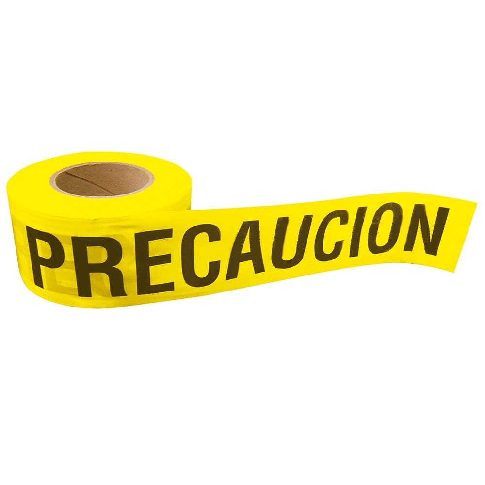 Imagen de CINTA BARRICADA PRECAUCION 100M