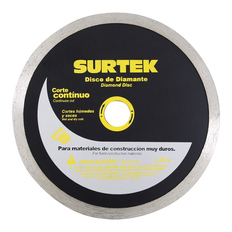 Imagen de DISCO DE DIAMANTE CORTE CONTINUO 4 1/2" COD 123460