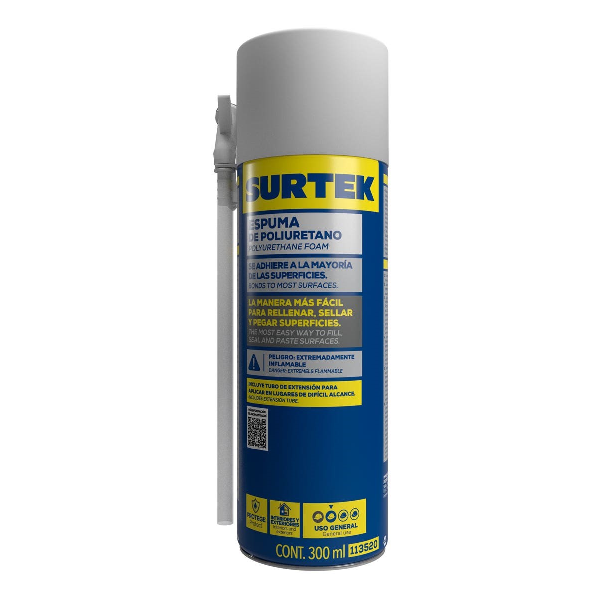 Imagen de ESPUMA DE POLIURETANO USO GENERAL 300 ML