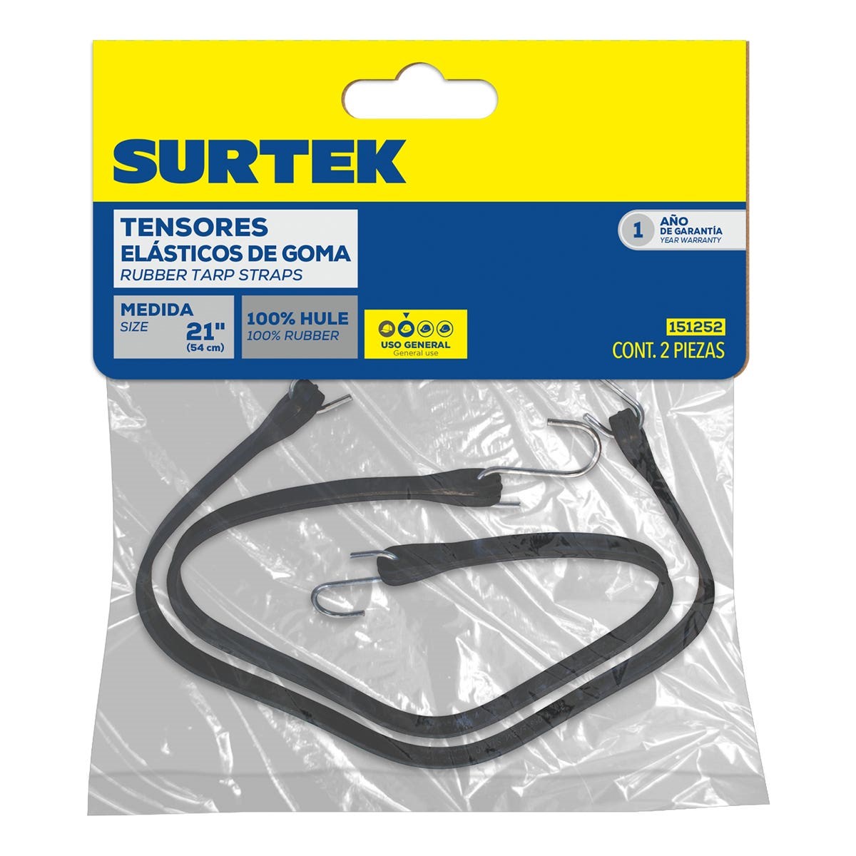 Imagen de LIGAS PARA LONA 54 CMS SURTEK