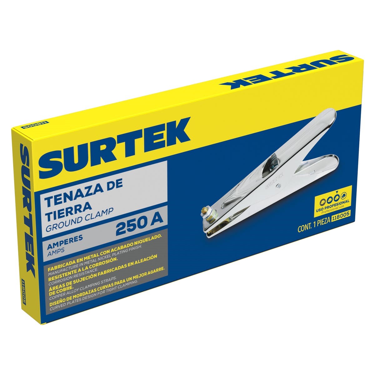 Imagen de TENAZA PARA TIERRA 250 AMP SURTEK
