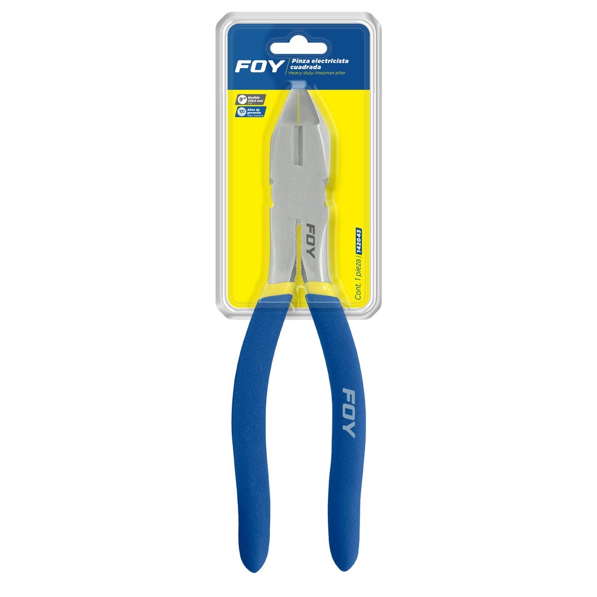 Imagen de PINZA PARA ELECTRICISTA 9" FOY
