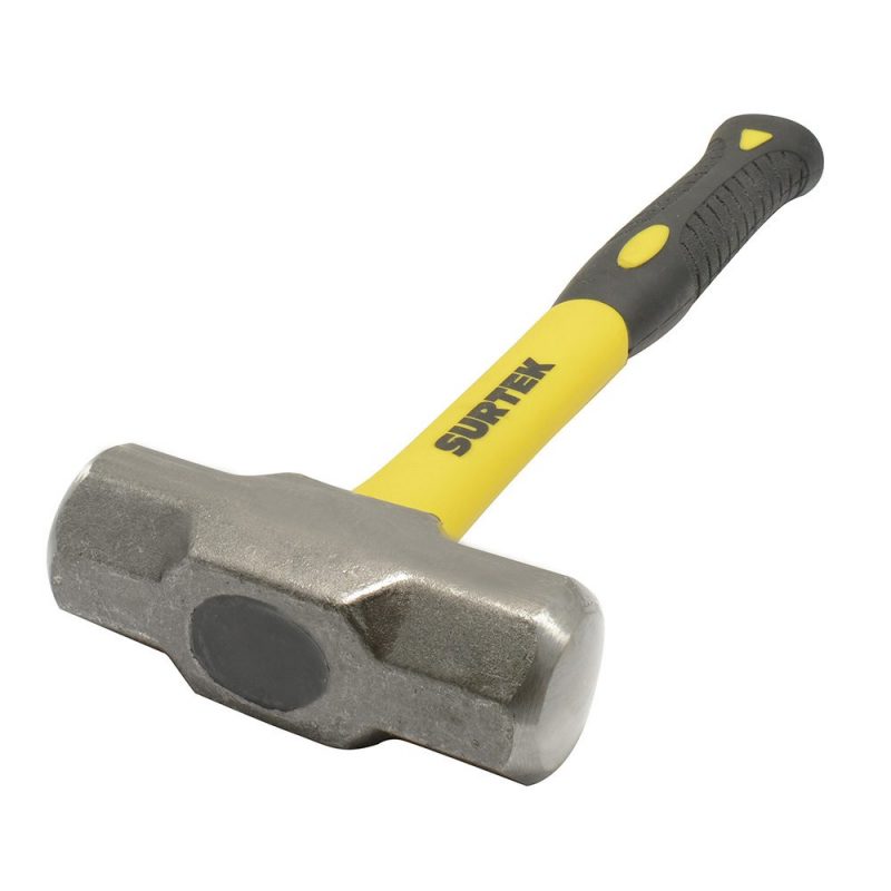 Imagen de MARRO DE ACERO OCTAGONAL 2 LBS MANGO FIBRA DE VIDRIO SURTEK