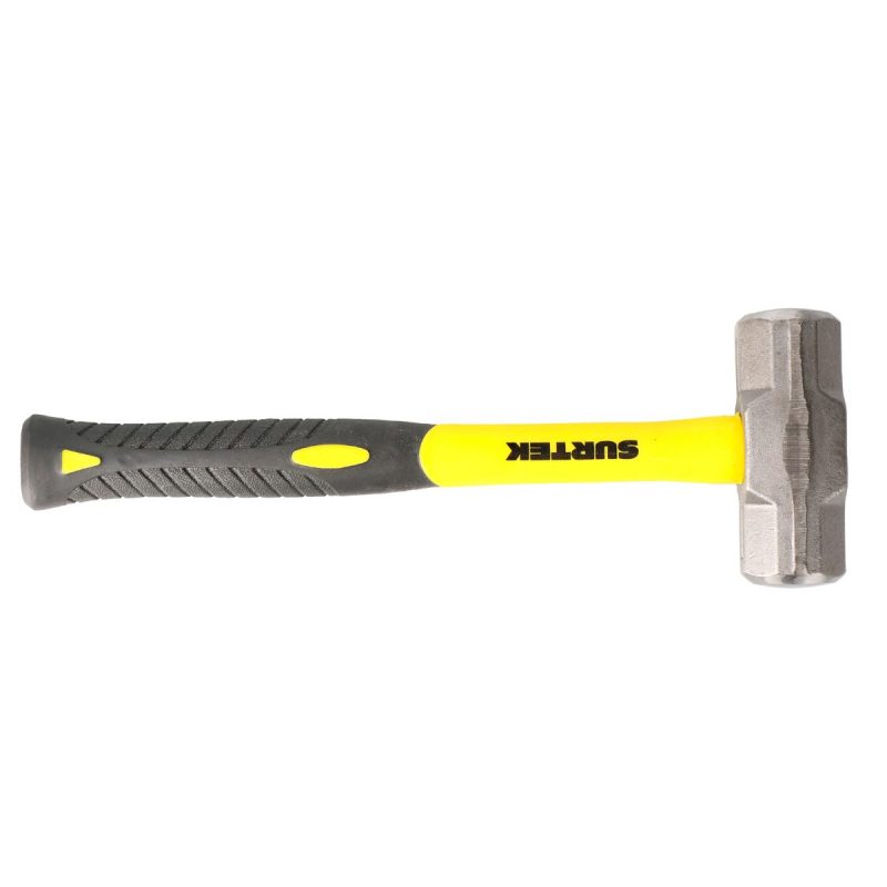 Imagen de MARRO DE ACERO OCTAGONAL 3 LBS MANGO FIBRA DE VIDRIO SURTEK