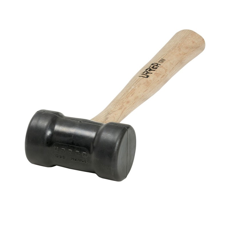 Imagen de MAZO CABEZA DE HULE NEGRO 16 OZ URREA