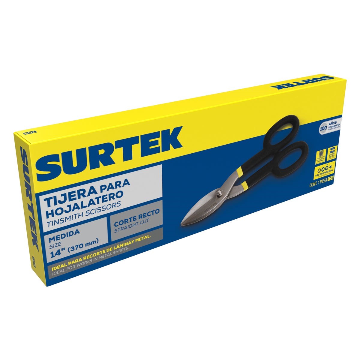 Imagen de TIJERA PARA HOJALATERO 14" SURTEK
