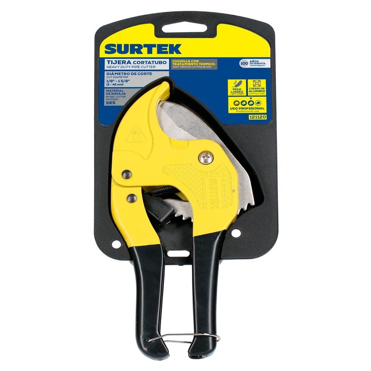 Imagen de TIJERA PARA TUBO PVC 0-1 5/8" SURTEK