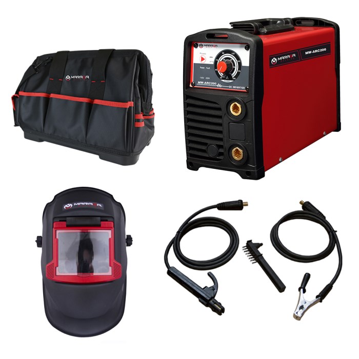 Imagen de SOLDADORA MARAGA ARC200 + MALETIN + CARETA