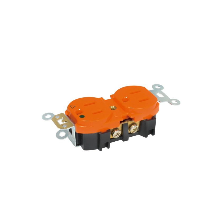 Imagen de CONTACTO DOBLE AISLADO ROJO