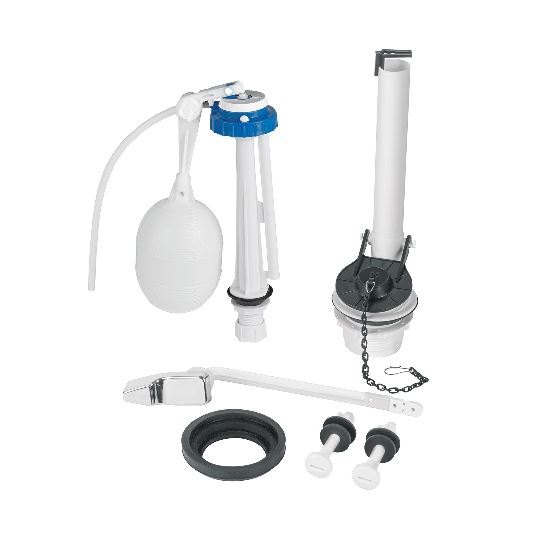 Imagen de JUEGO DE ACCESORIOS PARA INODORO DE 2" CON FLOTADOR FOSET