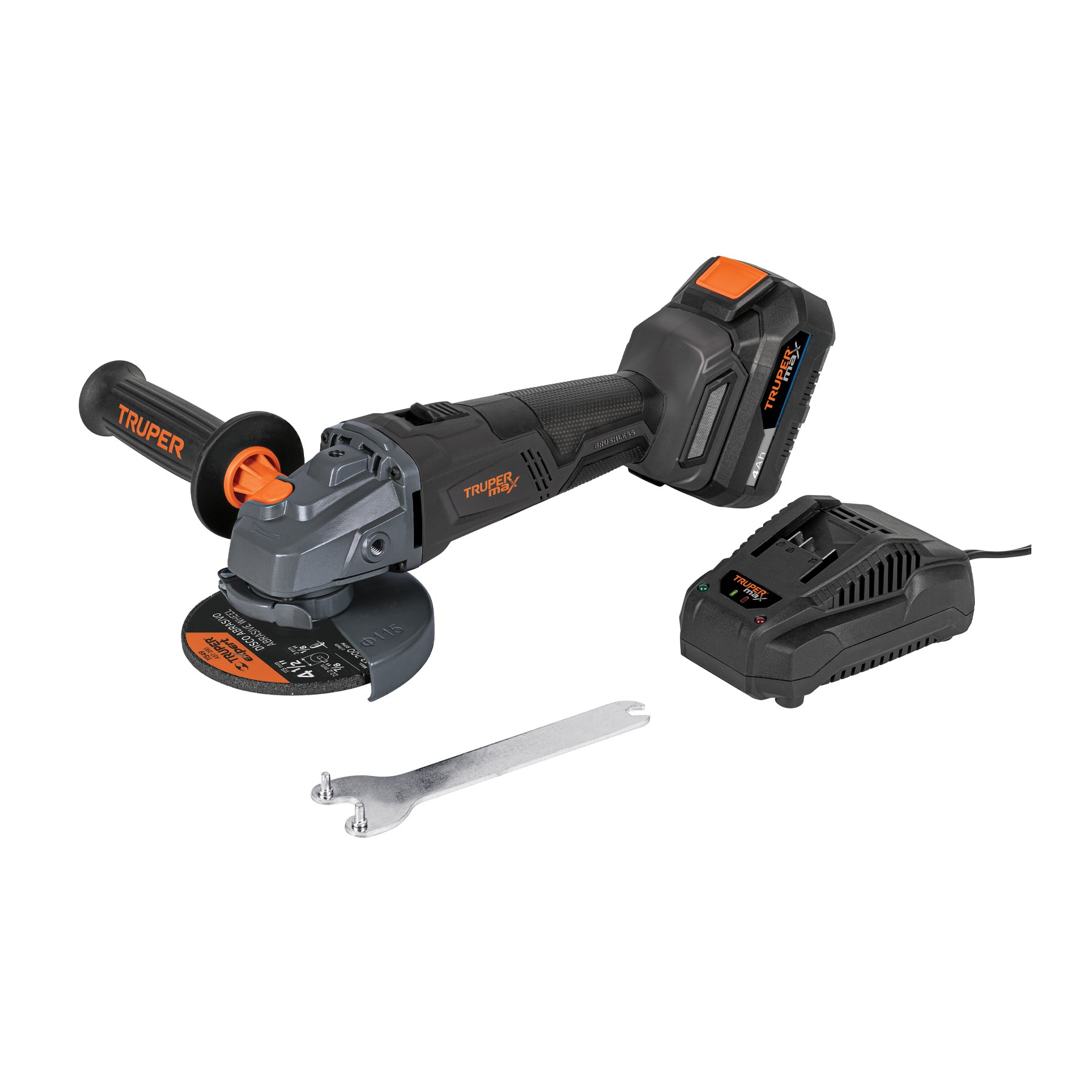 Imagen de ESMERILADORA 4-1/2  20V  1 BATERIA 4AH  MAX