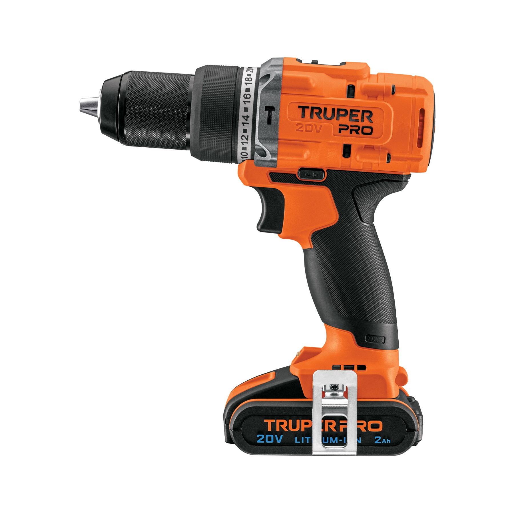 Imagen de ROTOMARTILLO DE 1/2" DE 20 VOLTS CON 1 BATERIA DE 2 AH TRUPER PRO