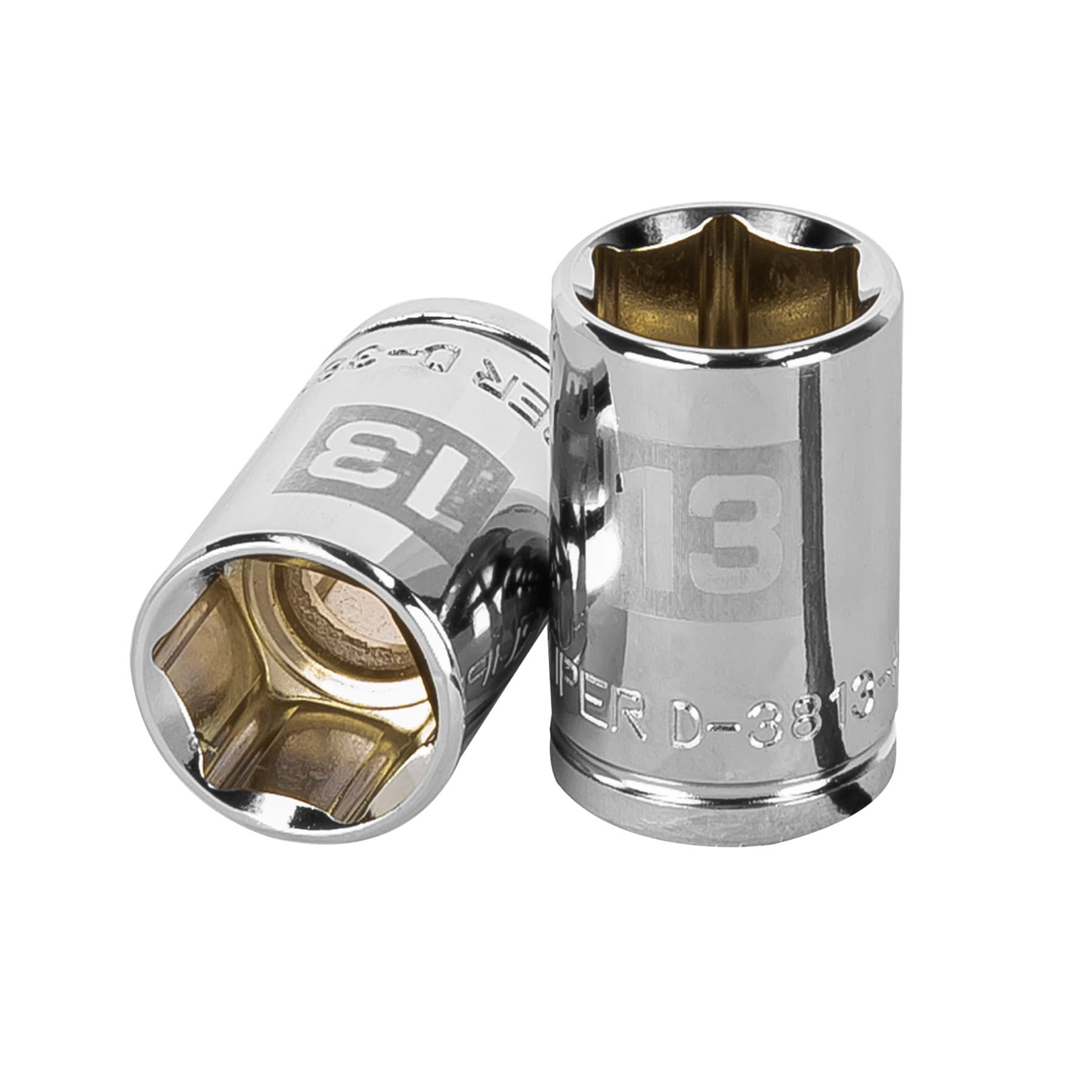 Imagen de DADO DE 13 MILIMETROS CON 6 PUNTAS Y CUADRO DE 3/8" TRUPER