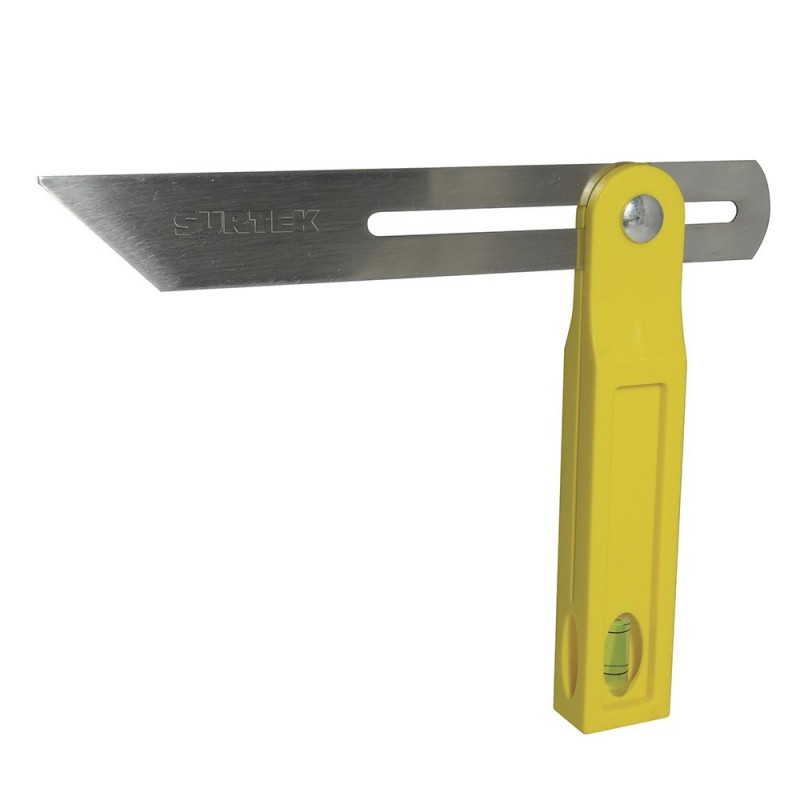 Imagen de ESCUADRA FALSA CON MANGO DE PLASTICO 8" SURTEK