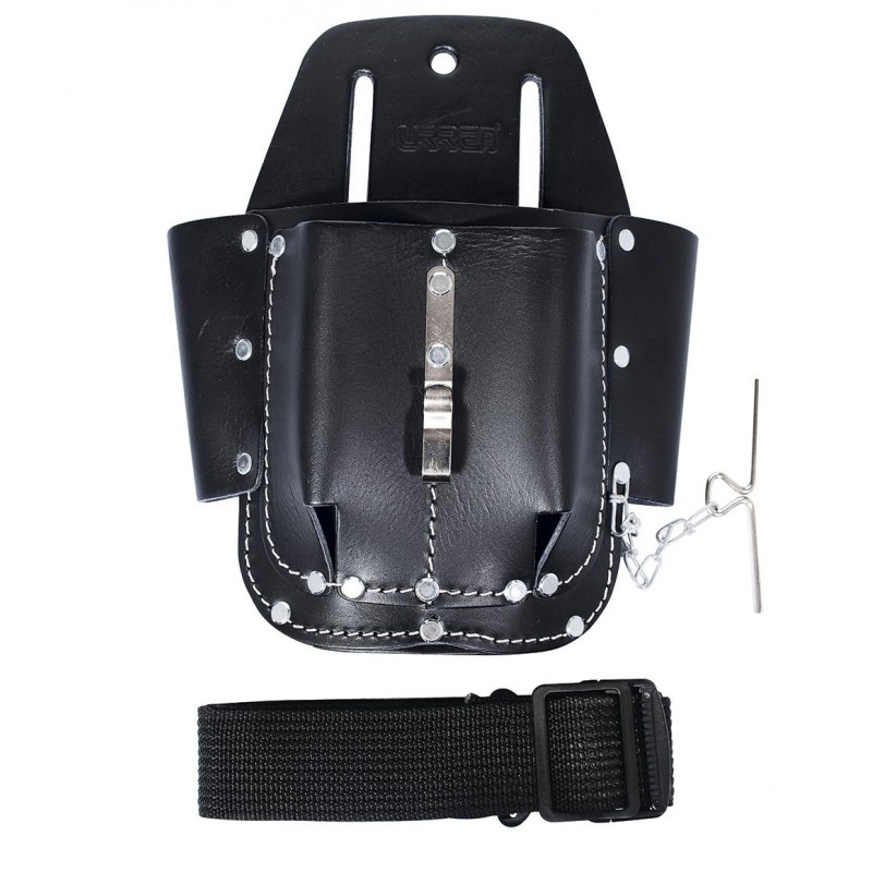 Imagen de ESTUCHE PORTAHERRAMIENTAS DE CUERO 4 COMPARTIMIENTOS URREA