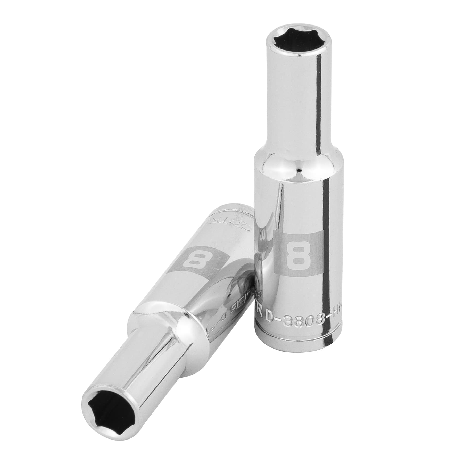 Imagen de DADO LARGO DE 8 MILIMETROS CON 6 PUNTAS Y CUADRO DE 3/8" TRUPER