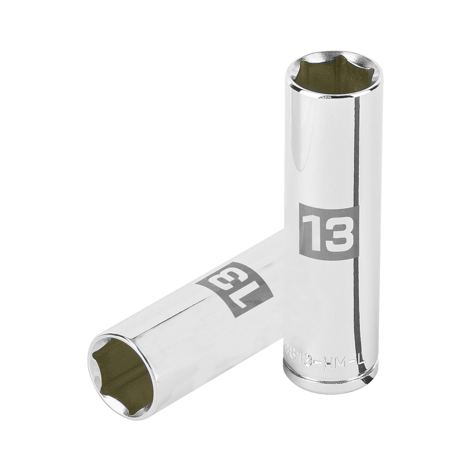 Imagen de DADO LARGO DE 13 MILIMETROS CON 6 PUNTAS Y CUADRO DE 3/8" TRUPER