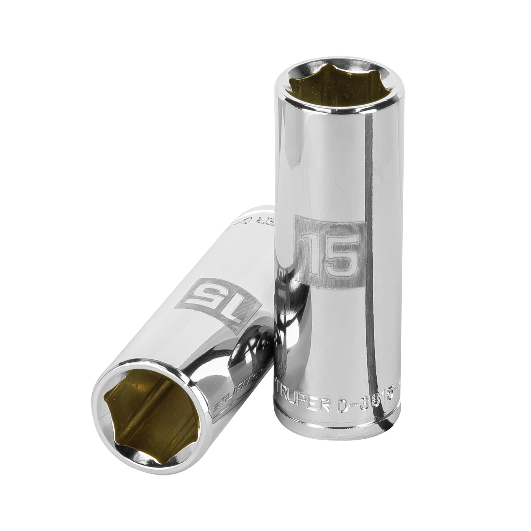 Imagen de DADO LARGO DE 15 MILIMETROS CON 6 PUNTAS Y CUADRO DE 3/8" TRUPER