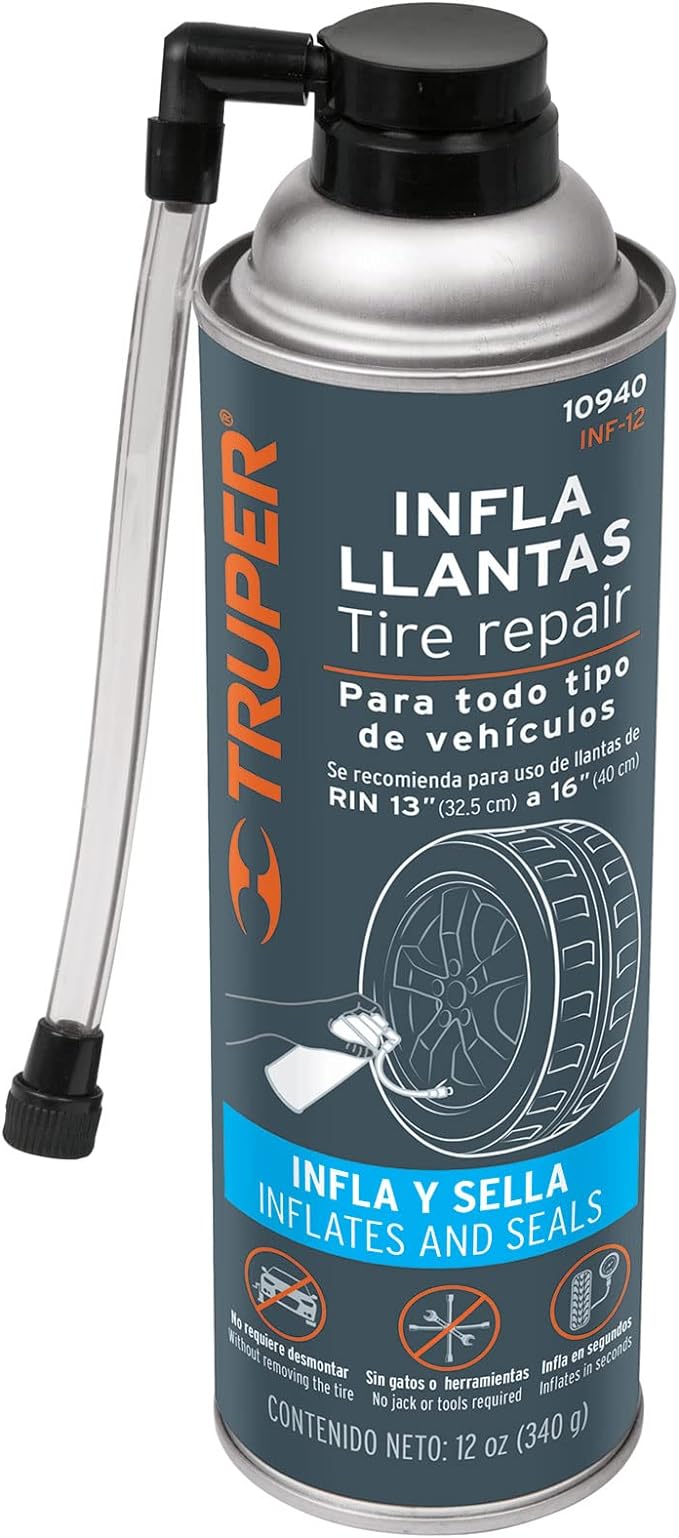 Imagen de INFLALLANTAS DE 12 ONZAS (340 GRAMOS) TRUPER