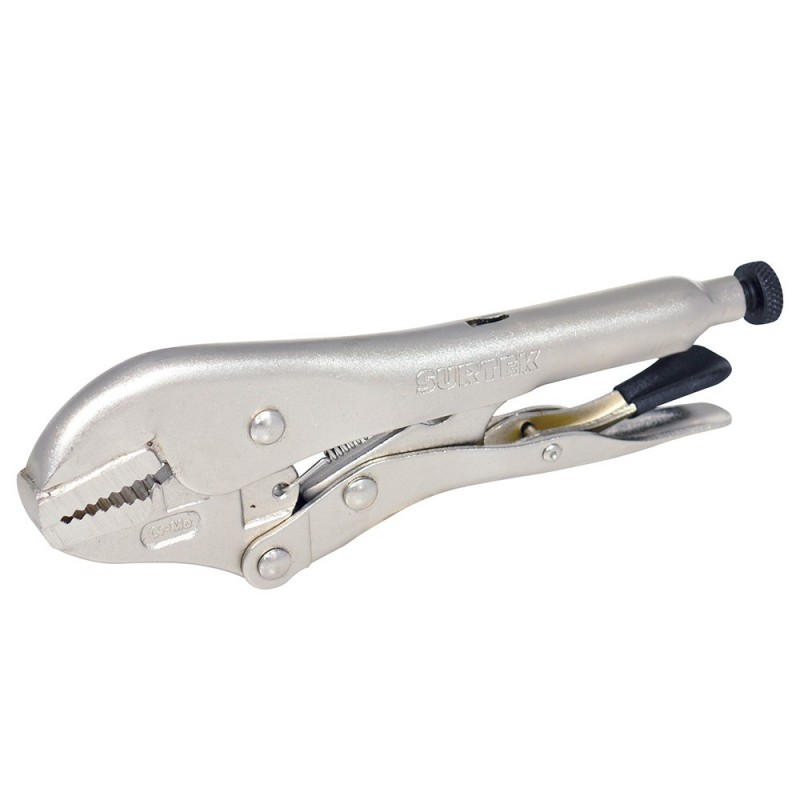 Imagen de PINZA DE PRESION QUIJADA RECTA10" COD. PFP10 SURTEK