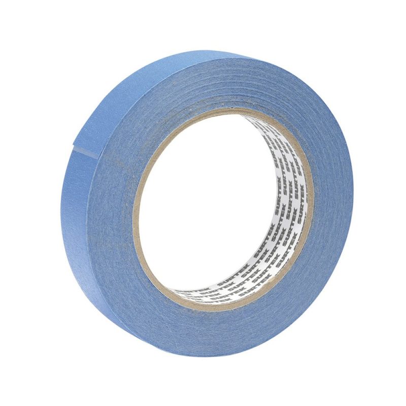 Imagen de CINTA MASKING TAPE 36 MM X 50 MTS PARA ENMASCARAR COLOR AZUL SURTEK