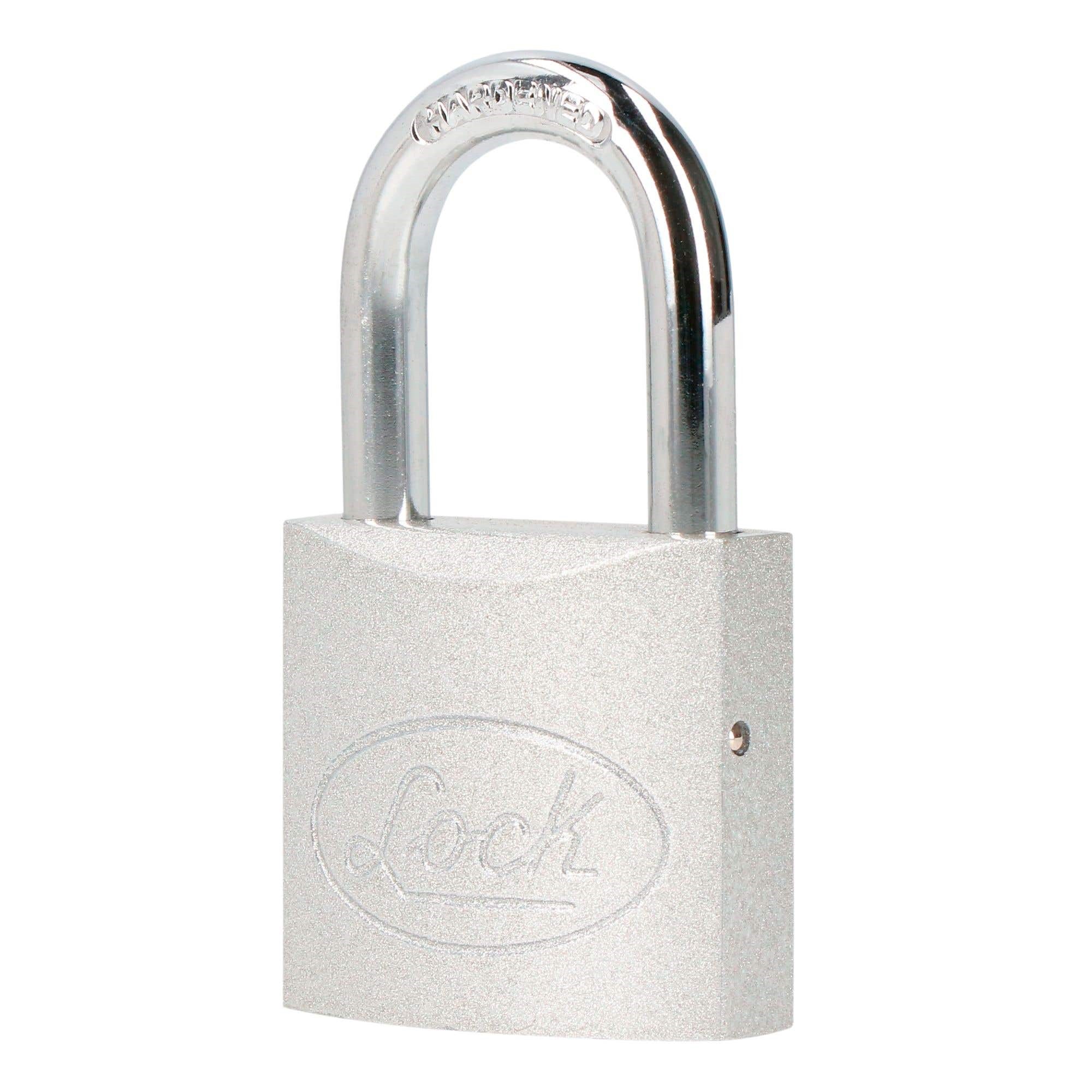 Imagen de CANDADO DE ACERO LARGO LLAVE ESTANDAR 38MM EN CAJA LOCK