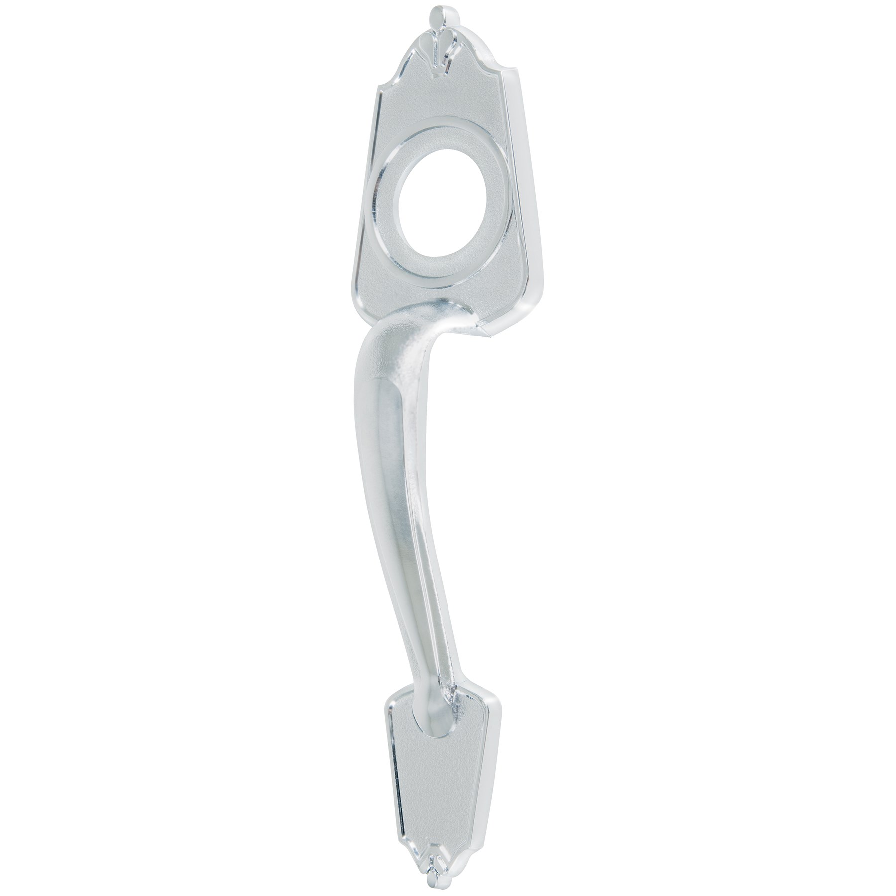 Imagen de CHAPETON METALICO PARA PUERTA EN ACABADO CROMO MATE HERMEX