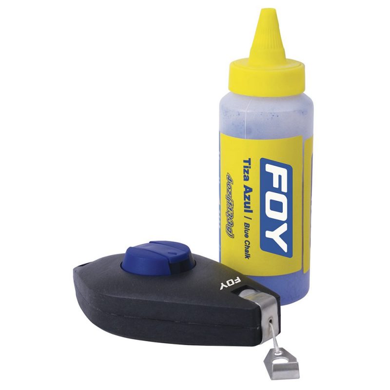 Imagen de JUEGO DE TIRALINEAS PLASTICO CON TIZA 4 OZ FOY