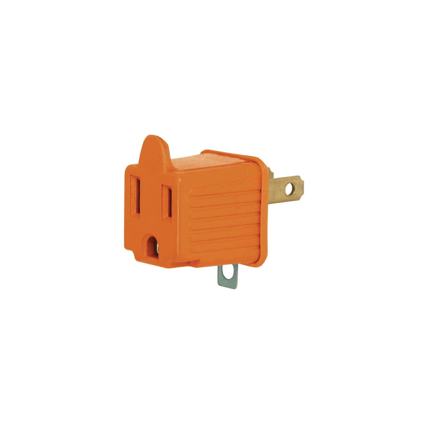 Imagen de ADAPTADOR 3 A 2 NARANJA A GRANEL VOLTECK