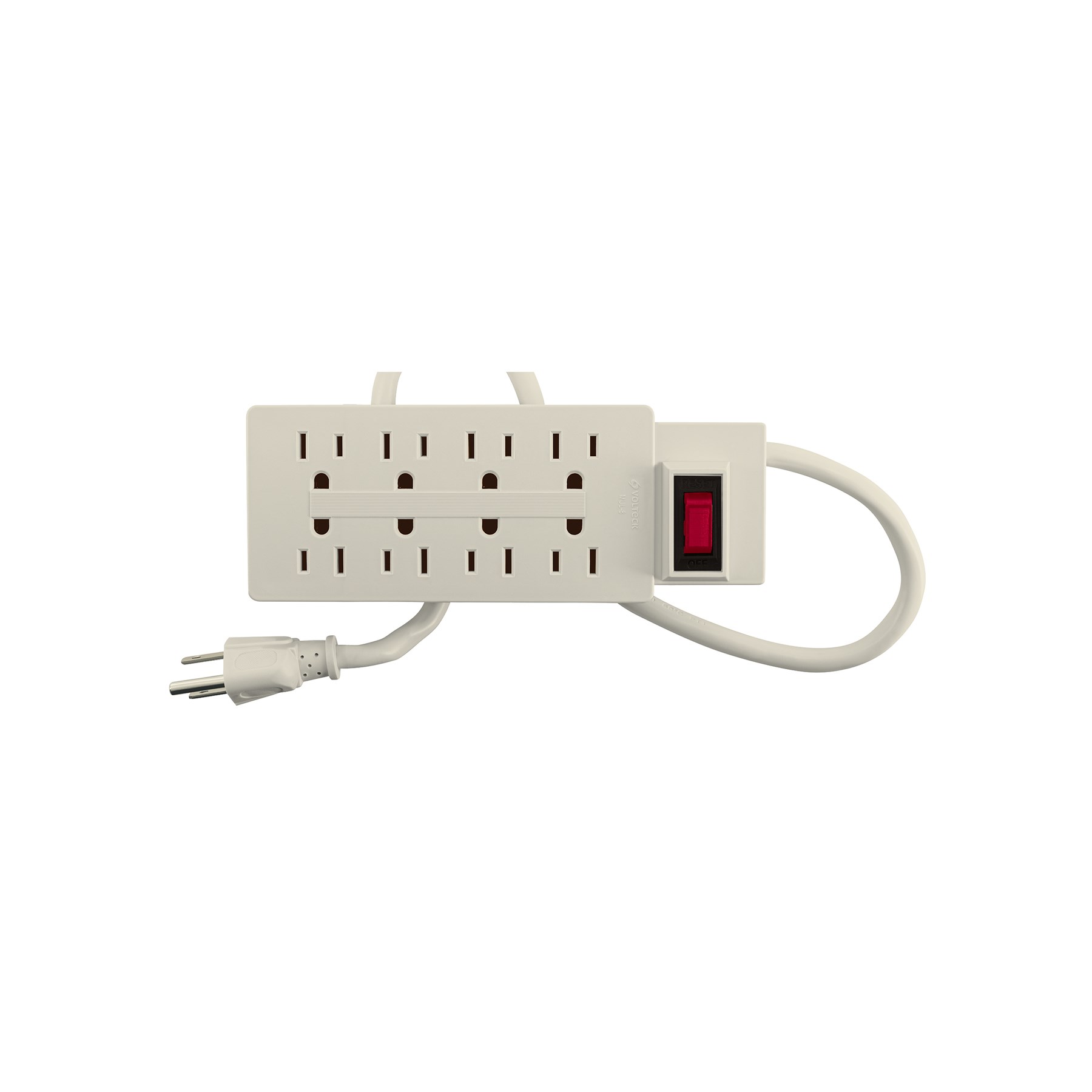 Imagen de MULTICONTACTO CALIBRE 14 AWG USO RUDO CON 8 ENTRADAS VOLTECK