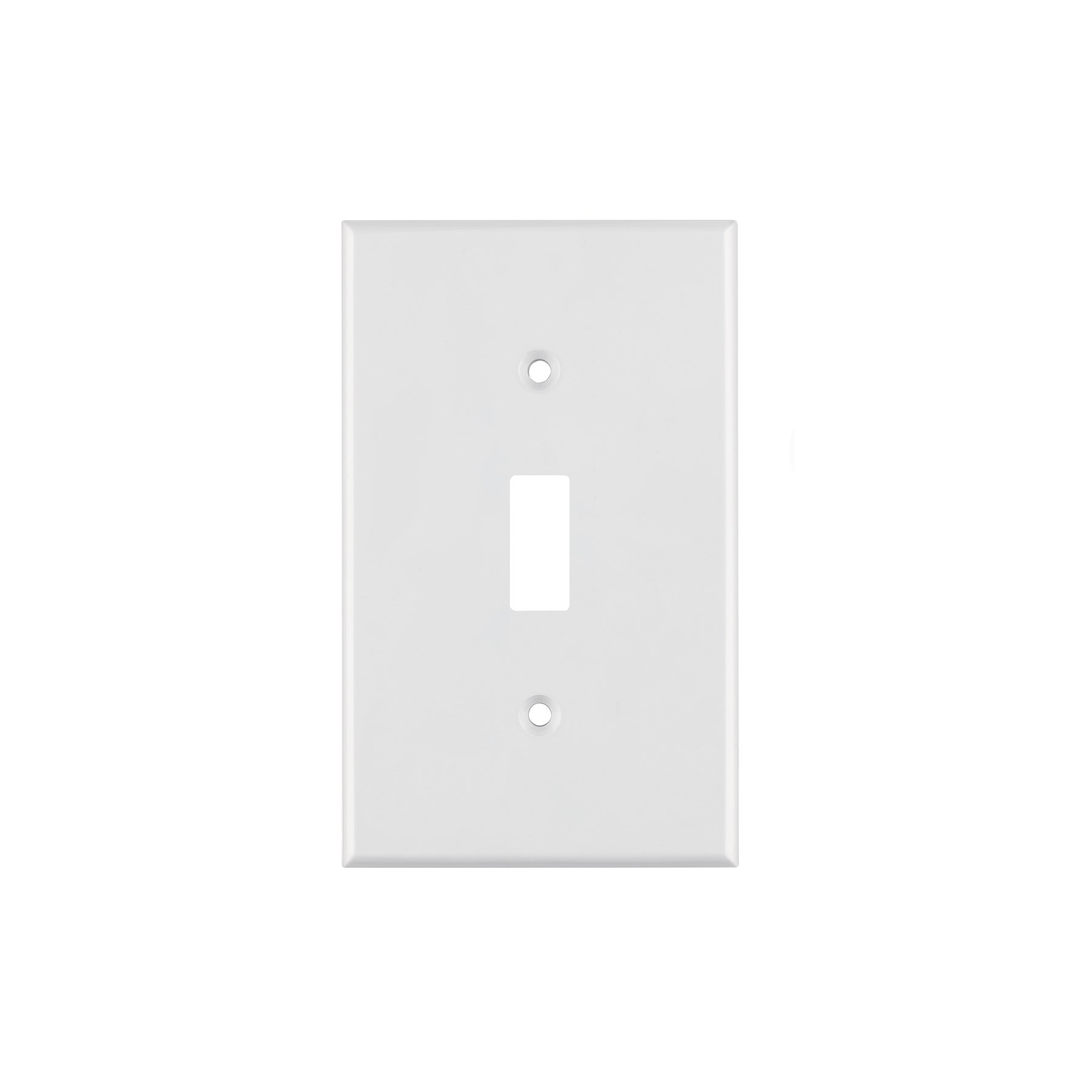 Imagen de PLACA DE ABS PARA INTERRUPTOR VERTICAL ESTANDAR EN BLANCO VOLTECK