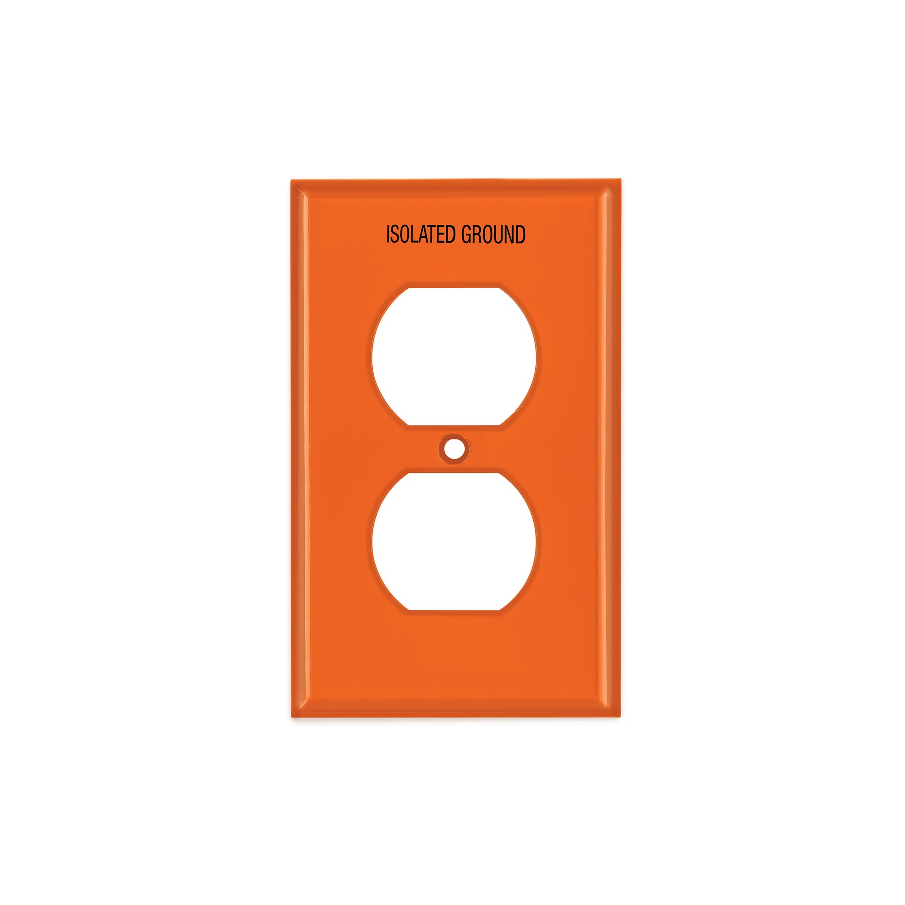 Imagen de PLACA PARA CONTACTO DUPLEX TIERRA AISLADA LINEA ESTANDAR VOLTECK