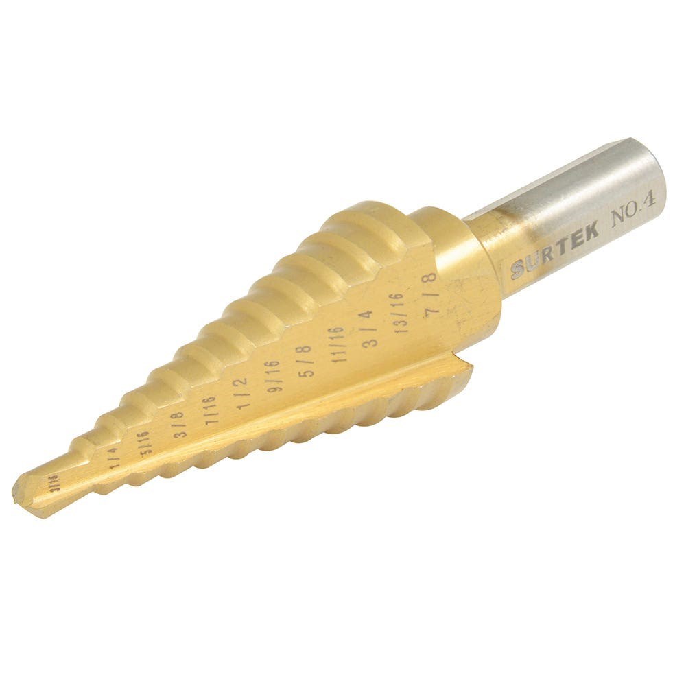 Imagen de BROCA ESCALONADA DE ALTA VELOCIDAD #3 3/16-7/8 SURTEK