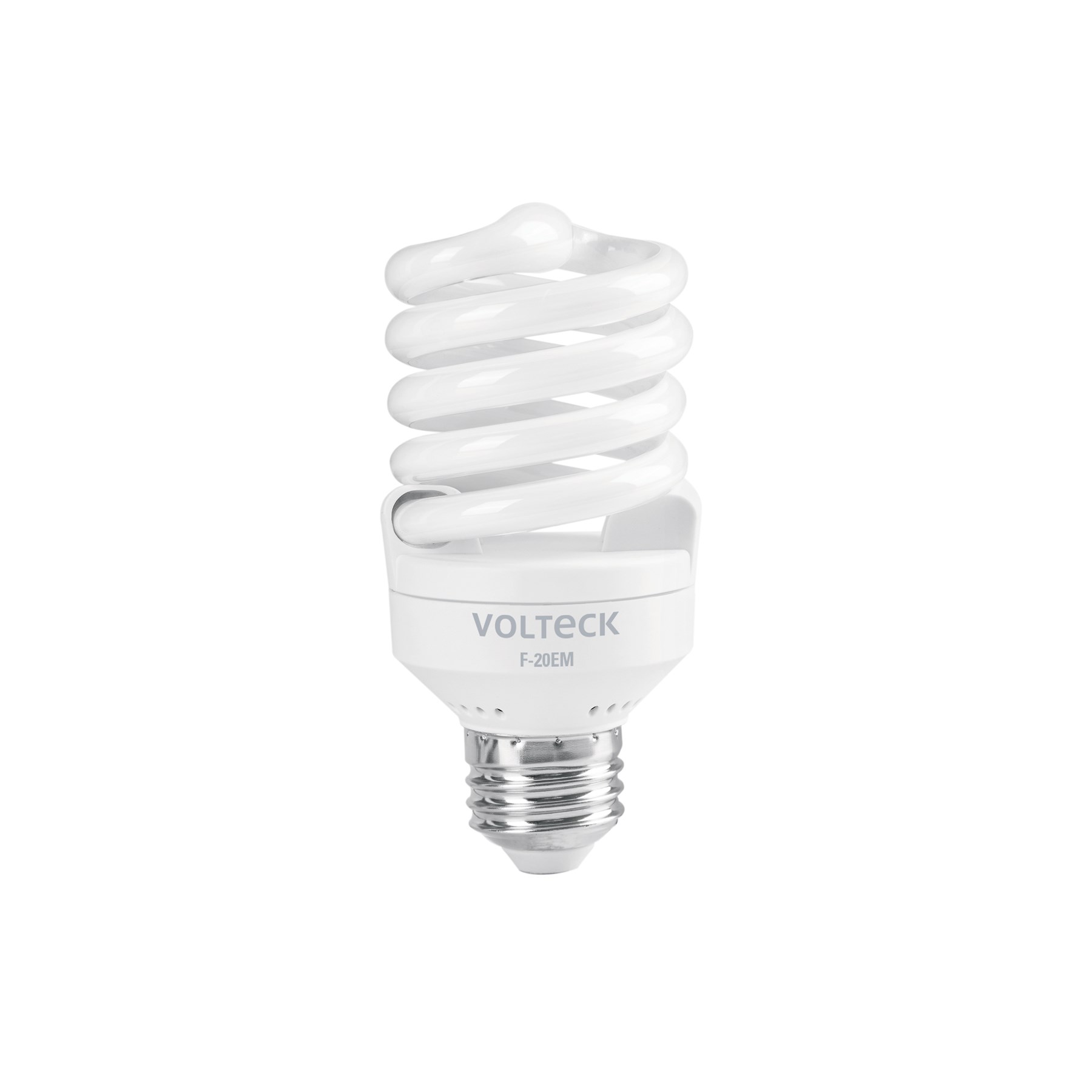 Imagen de LAMPARA ESPIRAL MINI T2 DE 20 WATTS LUZ DE DIA EN AMPOLLA VOLTECK