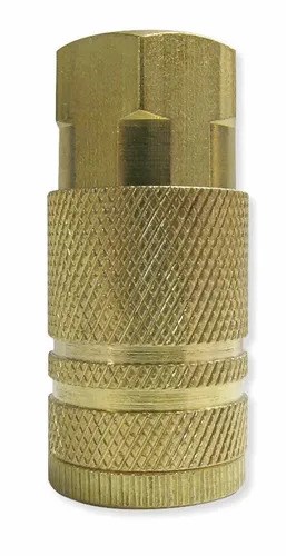 Imagen de COPLE DE BRONCE DE CONEXION RAPIDA 1/4" NPT HEMBRA SURTEK