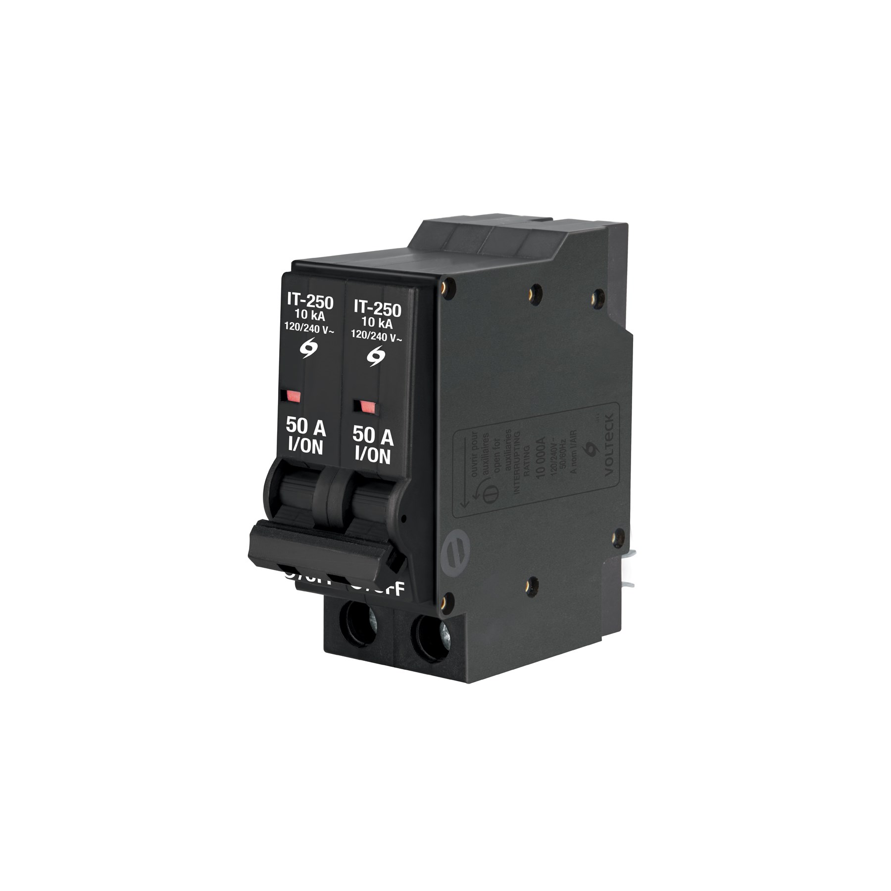 Imagen de INTERRUPTOR DE 2 POLOS DE 50 AMP ENCHUFABLE VOLTECK