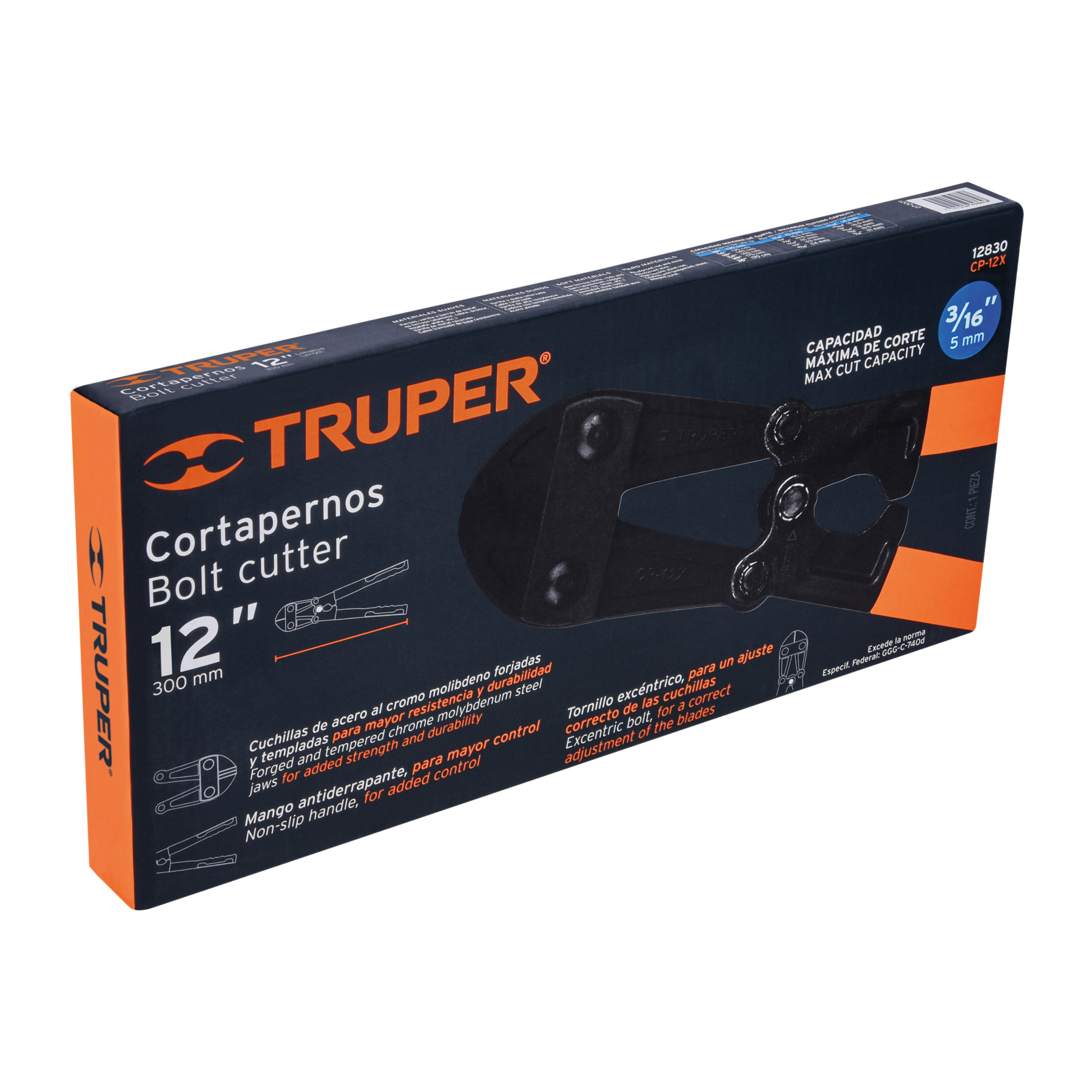 Imagen de CORTAPERNOS DE 12" PROFESIONAL TRUPER