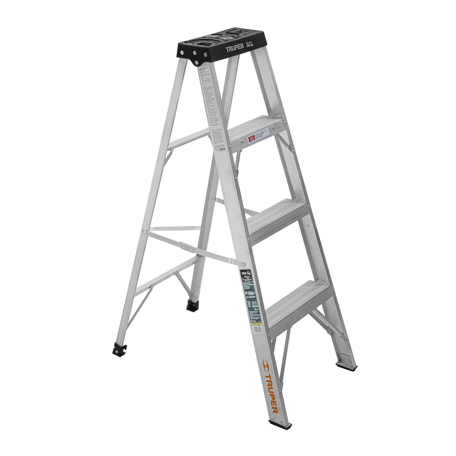 Imagen de ESCALERA DE TIJERA TIPO III DE 3 ESCALONES TRUPER